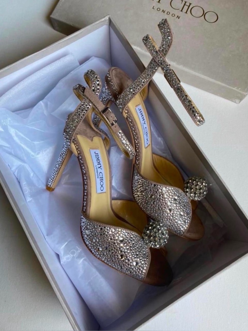 Jimmy Choo Sacora 100 Sandals